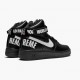 Nike Air Force 1 High Supreme World Famous Černá 698696 010 Sportovní obuv