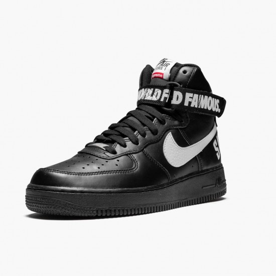 Nike Air Force 1 High Supreme World Famous Černá 698696 010 Sportovní obuv