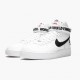 Nike Air Force 1 High Supreme World Famous Bílý 698696 100 Sportovní obuv