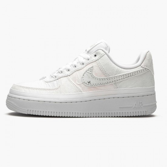 Nike Air Force 1 LX Reveal Černá Swoosh CJ1650 100 Sportovní obuv