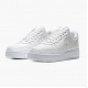 Nike Air Force 1 LX Tear Away Červené Swoosh CJ1650 101 Sportovní obuv