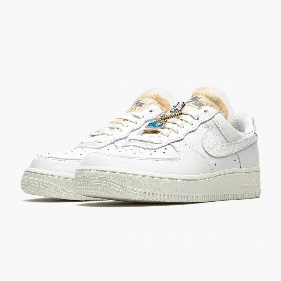 Nike Air Force 1 Low 07 LX Bling CZ8101 100 Sportovní obuv