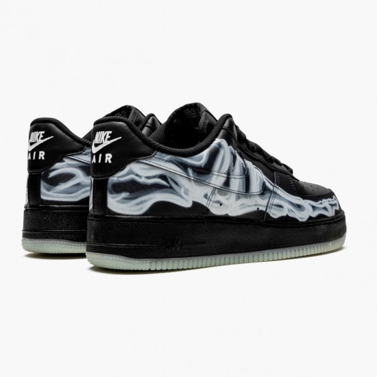 Nike Air Force 1 Low Černá Skeleton BQ7541 001 Pánské Sportovní obuv