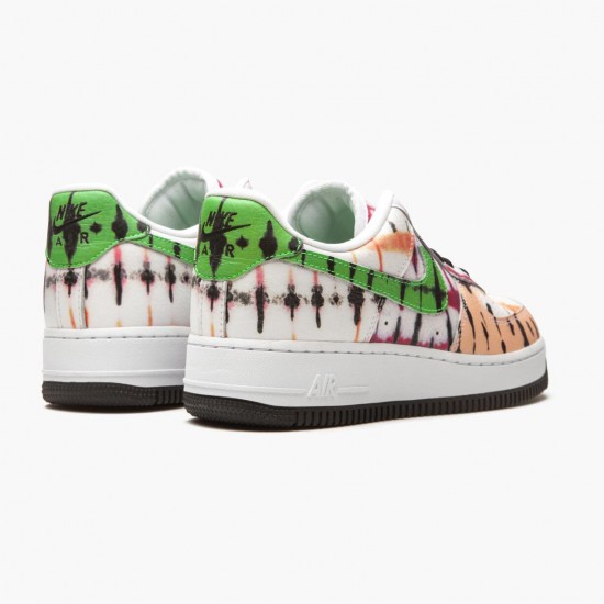 Nike Air Force 1 Low Černá Tie Dye CW1267 101 Sportovní obuv