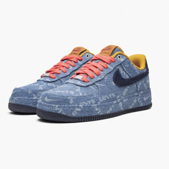 Nike Air Force 1 Low Exclusive Denim CV0670 447 Sportovní obuv