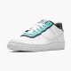 Nike Air Force 1 Low GS Double Layer Aqua Černá BV1084 100 Dámské Sportovní obuv