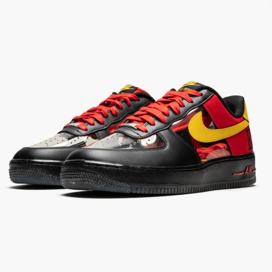 Nike Air Force 1 Low Kyrie Irving Černá Červené 687843 001 Sportovní obuv