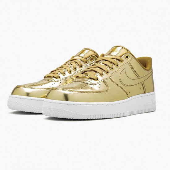 Nike Air Force 1 Low Metallic Zlato CQ6566 700 Sportovní obuv