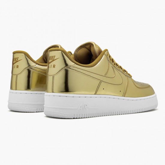 Nike Air Force 1 Low Metallic Zlato CQ6566 700 Sportovní obuv