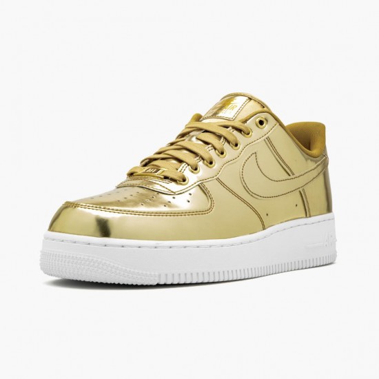 Nike Air Force 1 Low Metallic Zlato CQ6566 700 Sportovní obuv