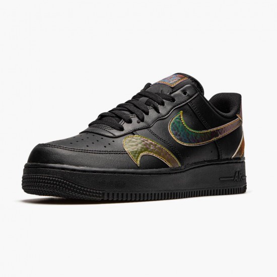 Nike Air Force 1 Low Misplaced Swooshes Černá Multi CK7214 001 Sportovní obuv