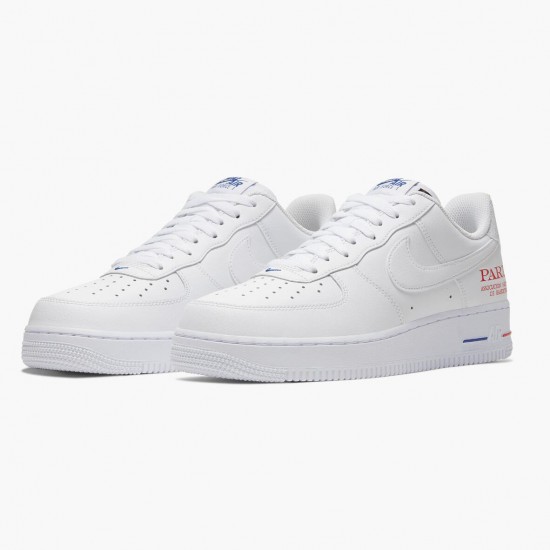 Nike Air Force 1 Low NBA Paris Game CW2367 100 Sportovní obuv