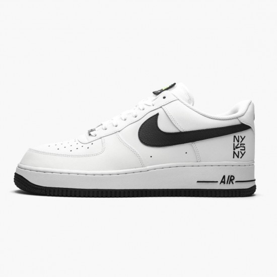 Nike Air Force 1 Low NY vs NY Bílý Černá CW7297 100 Sportovní obuv