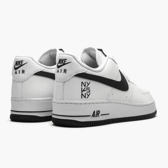 Nike Air Force 1 Low NY vs NY Bílý Černá CW7297 100 Sportovní obuv