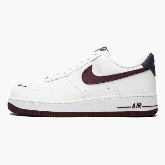 Nike Air Force 1 Low Obsidian Bílý University Červené CJ8731 100 Sportovní obuv