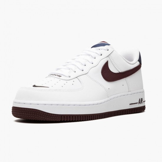 Nike Air Force 1 Low Obsidian Bílý University Červené CJ8731 100 Sportovní obuv