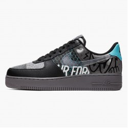 Nike Air Force 1 Low Off Noir Pure Platinum CI0066 001 Sportovní obuv