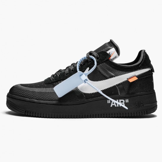 Nike Air Force 1 Low Off Bílý Černá Bílý AO4606 001 Pánské Sportovní obuv