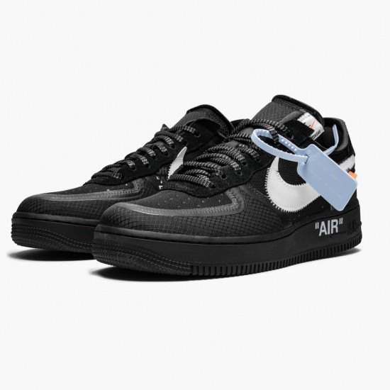 Nike Air Force 1 Low Off Bílý Černá Bílý AO4606 001 Pánské Sportovní obuv