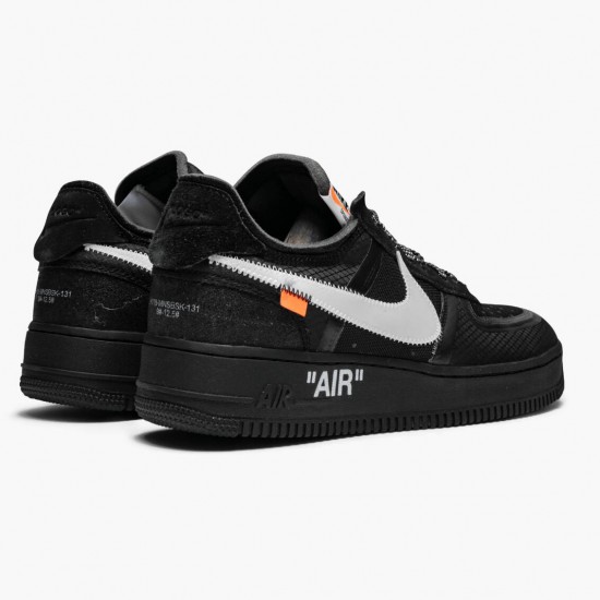 Nike Air Force 1 Low Off Bílý Černá Bílý AO4606 001 Pánské Sportovní obuv