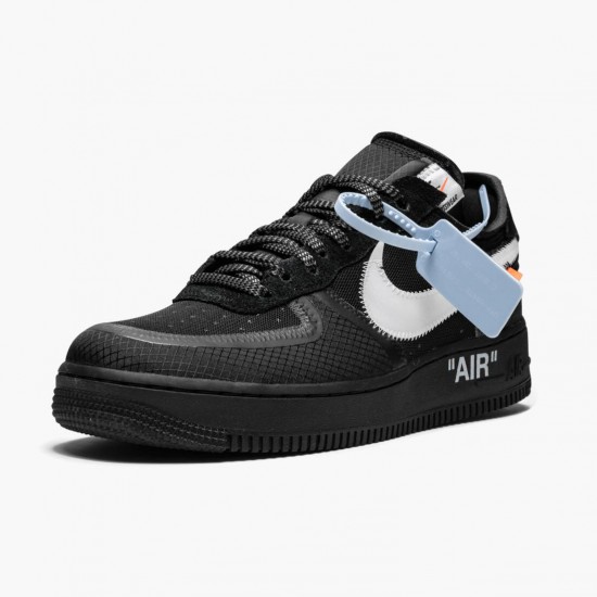 Nike Air Force 1 Low Off Bílý Černá Bílý AO4606 001 Pánské Sportovní obuv