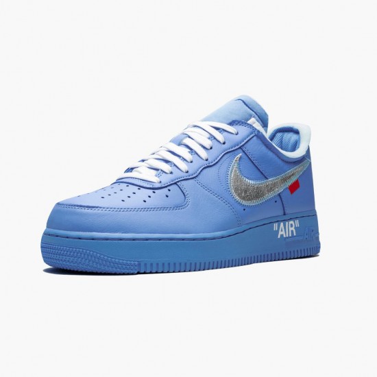 Nike Air Force 1 Low Off-Bílý MCA University Modrý CI1173 400 Sportovní obuv