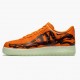 Nike Air Force 1 Low Oranžovýý Skeleton CU8067 800 Sportovní obuv