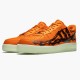 Nike Air Force 1 Low Oranžovýý Skeleton CU8067 800 Sportovní obuv