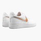 Nike Air Force 1 Low Oversized Swoosh Bílý Oranžovýý Peel AO2441 102 Sportovní obuv