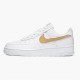 Nike Air Force 1 Low Pony Hair Snakeskin Club Zlato CW7567 101 Sportovní obuv