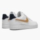 Nike Air Force 1 Low Removable Swoosh Pack Bílý Vachetta Tan CT2253 100 Sportovní obuv