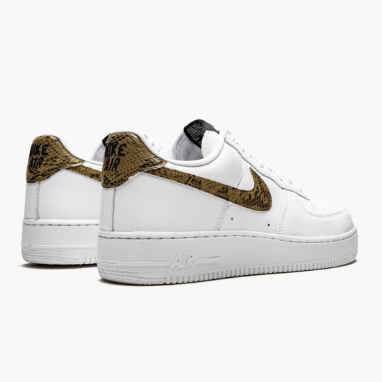 Nike Air Force 1 Low Retro Ivory Snake AO1635 100 Sportovní obuv