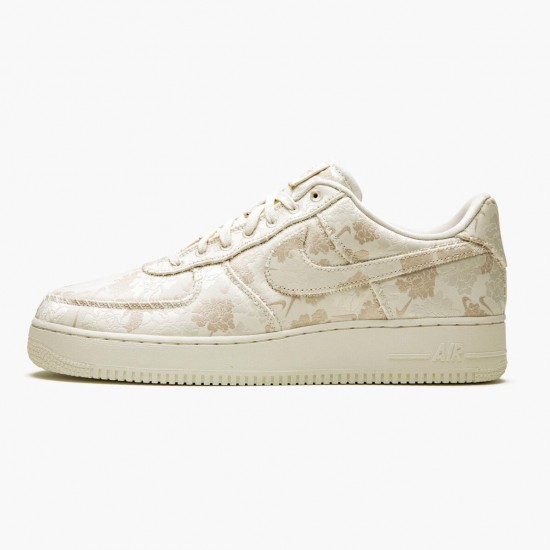 Nike Air Force 1 Low Satin Floral Pale Ivory AT4144 100 Sportovní obuv