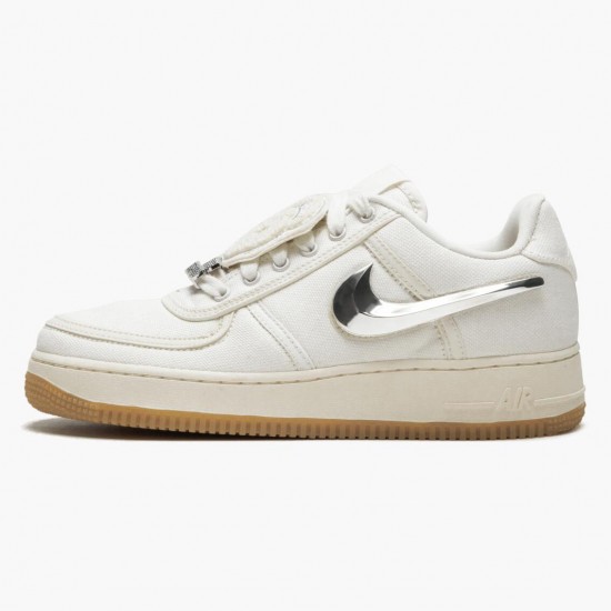 Nike Air Force 1 Low Travis Scott Sail AQ4211 101 Sportovní obuv