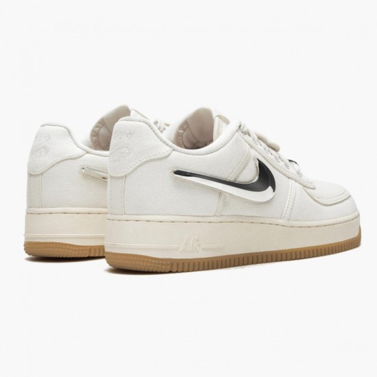 Nike Air Force 1 Low Travis Scott Sail AQ4211 101 Sportovní obuv