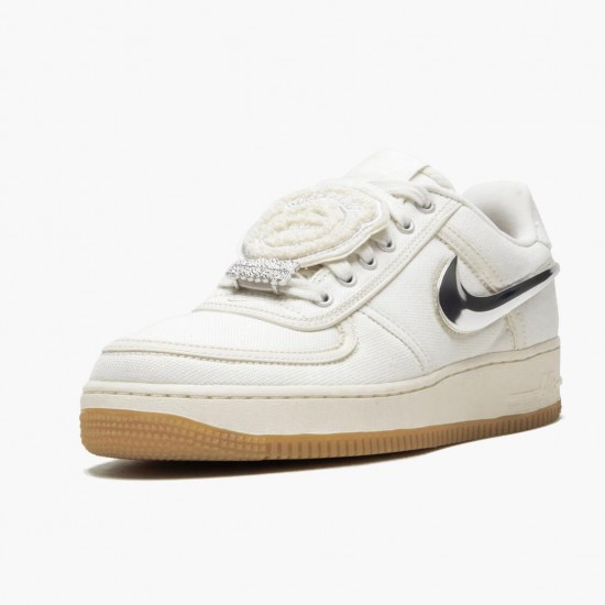 Nike Air Force 1 Low Travis Scott Sail AQ4211 101 Sportovní obuv