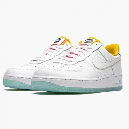 Nike Air Force 1 Low Bílý Dark Sulfur CZ8132 100 Sportovní obuv