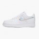 Nike Air Force 1 Low Bílý Irisdescent CJ1646 100 Sportovní obuv