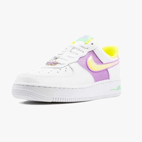 Nike Air Force 1 Low Bílý Multi Pastel CW5592 100 Sportovní obuv