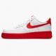 Nike Air Force 1 Low Bílý Červené Midsole CK7663 102 Sportovní obuv