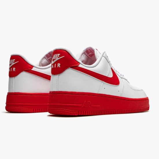 Nike Air Force 1 Low Bílý Červené Midsole CK7663 102 Sportovní obuv