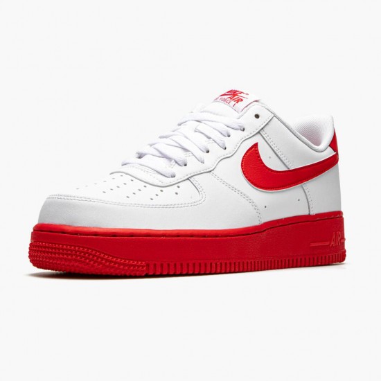 Nike Air Force 1 Low Bílý Červené Midsole CK7663 102 Sportovní obuv