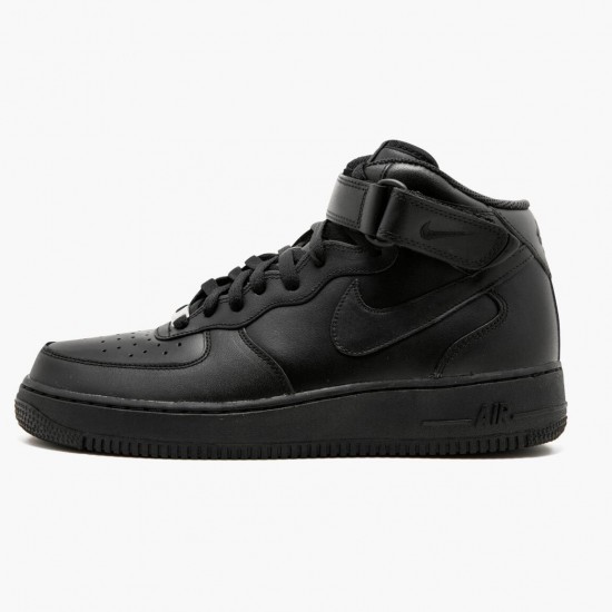 Nike Air Force 1 Mid Černá 315123 001 Sportovní obuv