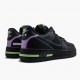 Nike Air Force 1 React Černá Violet Star Barely Volt CD4366 001 Sportovní obuv