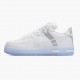 Nike Air Force 1 React Bílý Light Bone CQ8879 100 Sportovní obuv