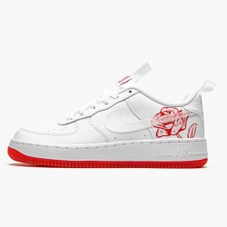 Nike Air Force 1 Satin Rose CN8534 100 Sportovní obuv