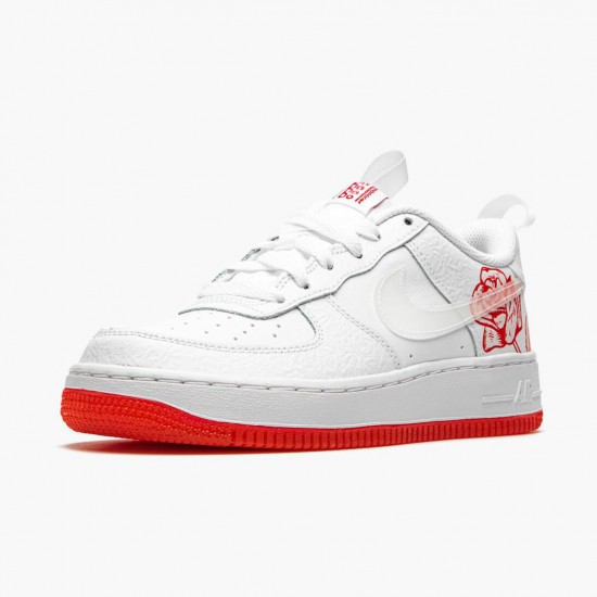 Nike Air Force 1 Satin Rose CN8534 100 Sportovní obuv