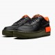 Nike Air Force 1 Shadow Černá Hyper Crimson Cargo Khaki CQ3317 001 Dámské Sportovní obuv