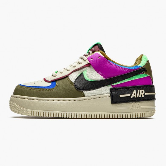 Nike Air Force 1 Shadow Cactus Flower Olive Flak CT1985 500 Dámské Sportovní obuv