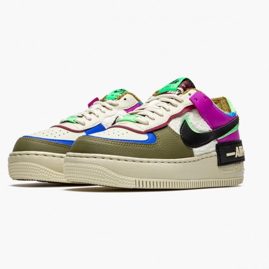 Nike Air Force 1 Shadow Cactus Flower Olive Flak CT1985 500 Dámské Sportovní obuv